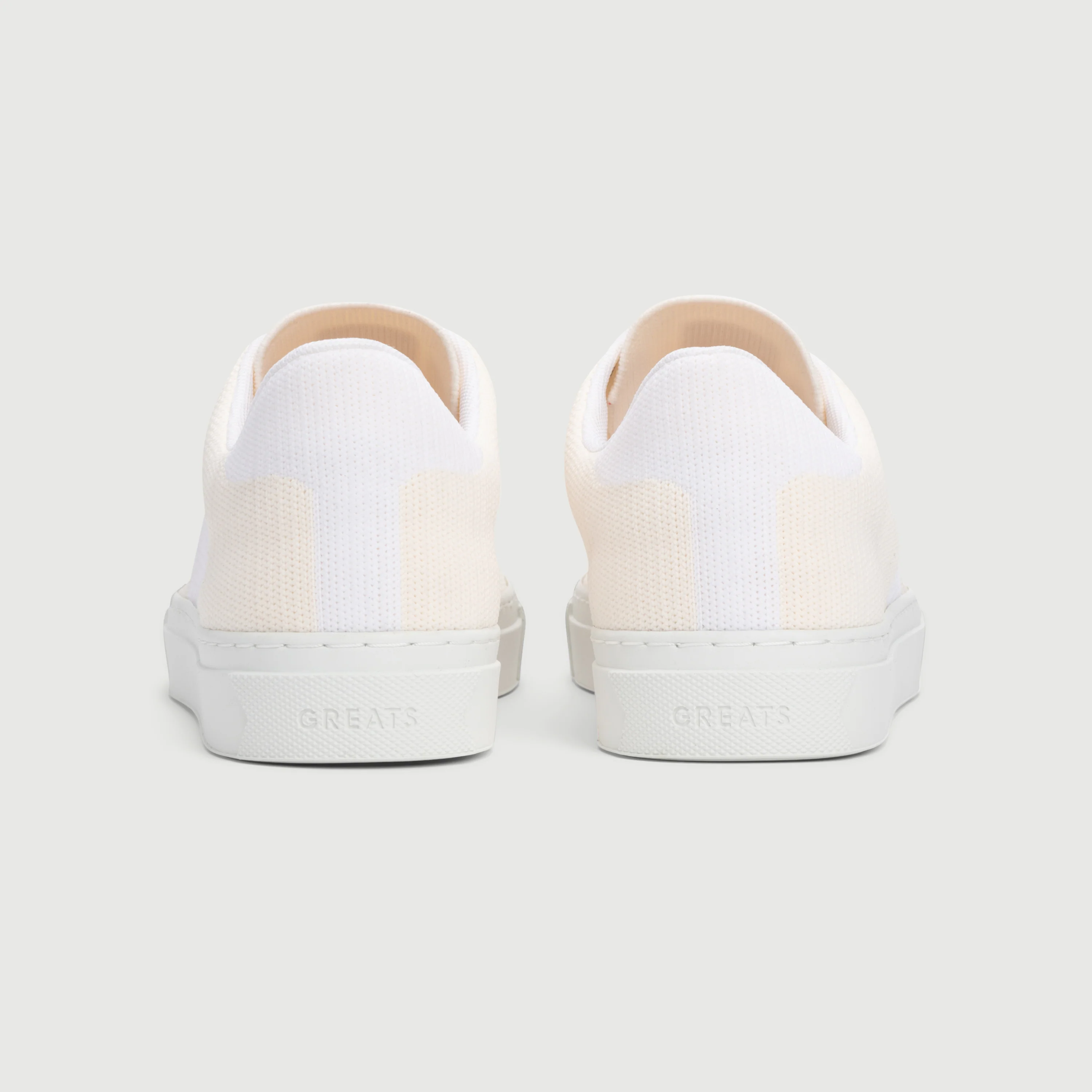 The Royale Knit 2.0 - Panna White