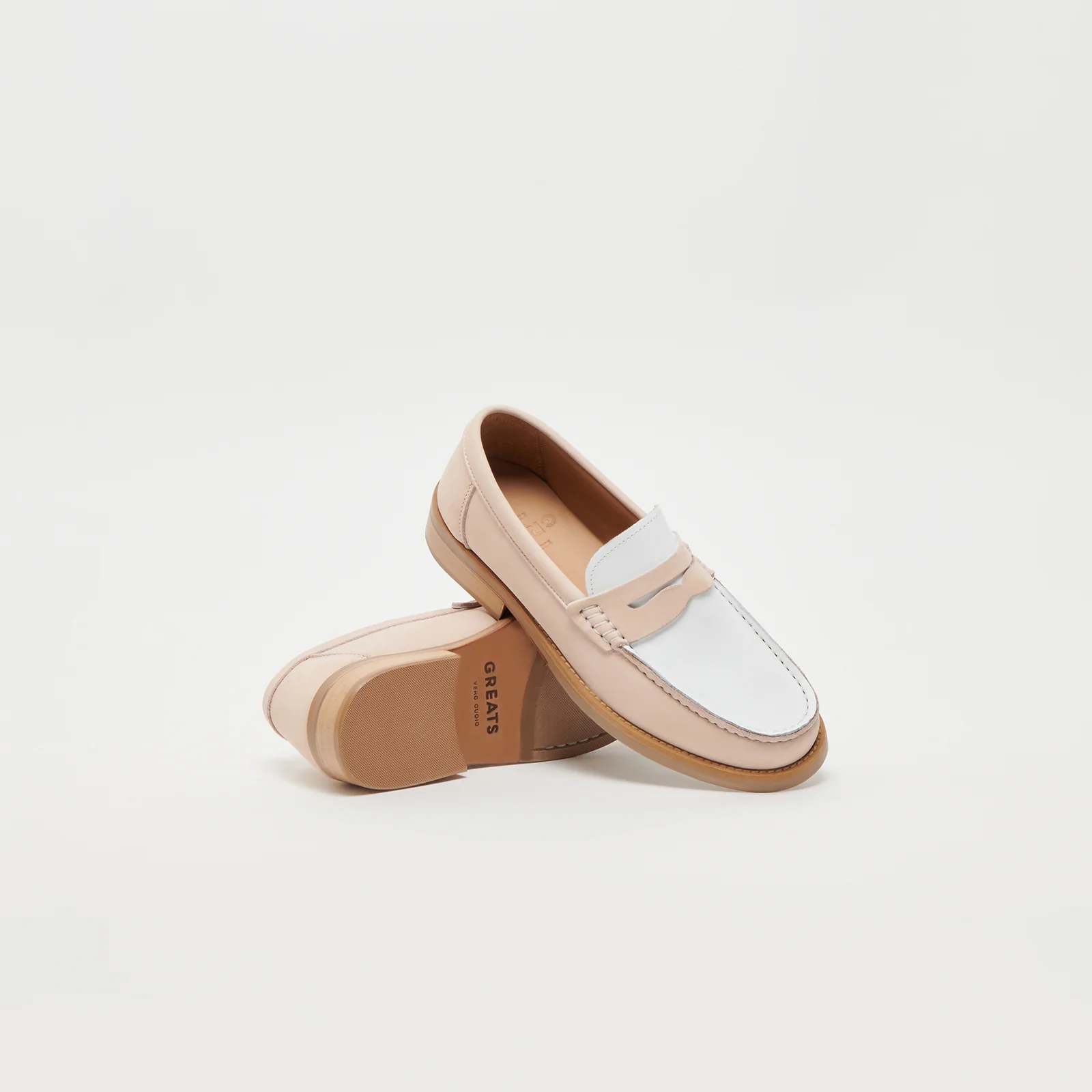 The Essex Penny Loafer - Blush
