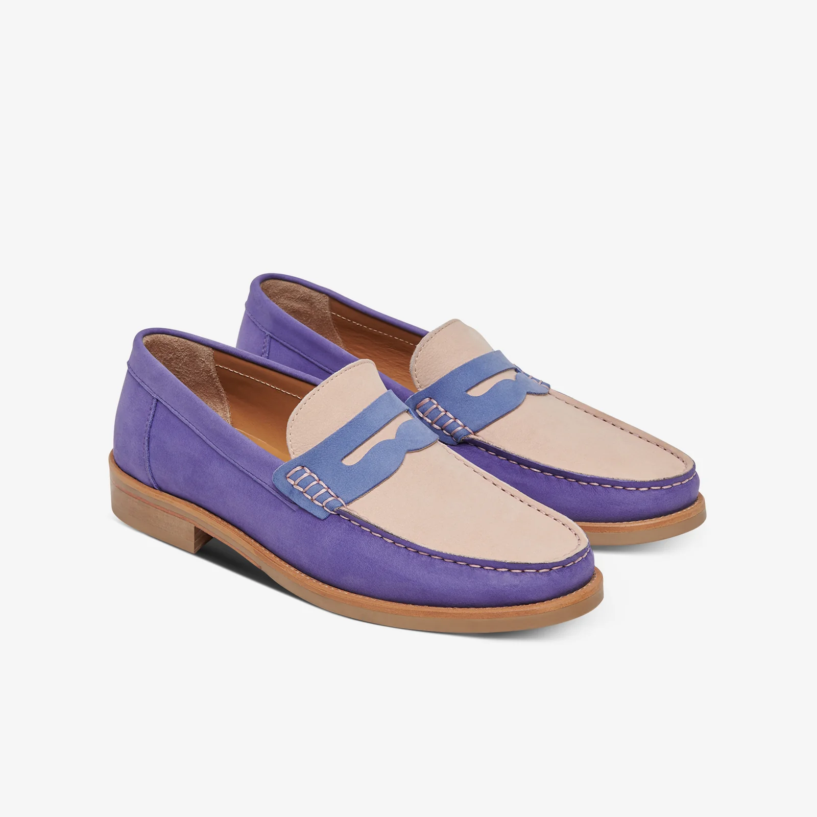 The Essex Penny Loafer - Vintage Blue