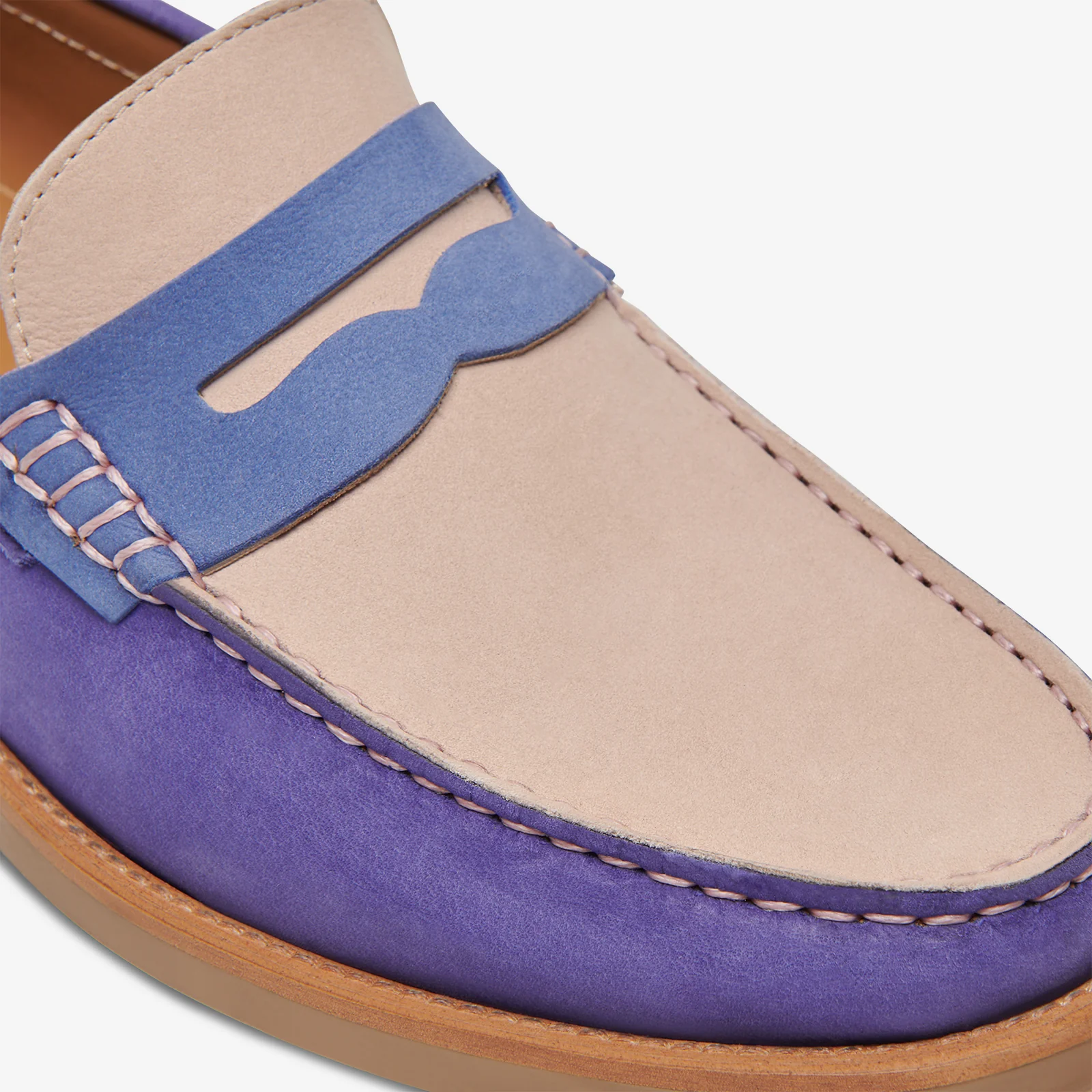The Essex Penny Loafer - Vintage Blue