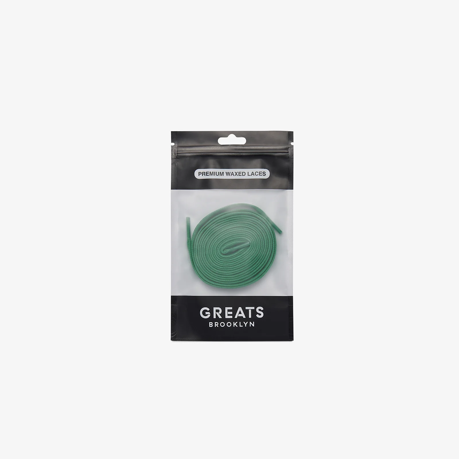 GREATS Premium Waxed Laces - Green