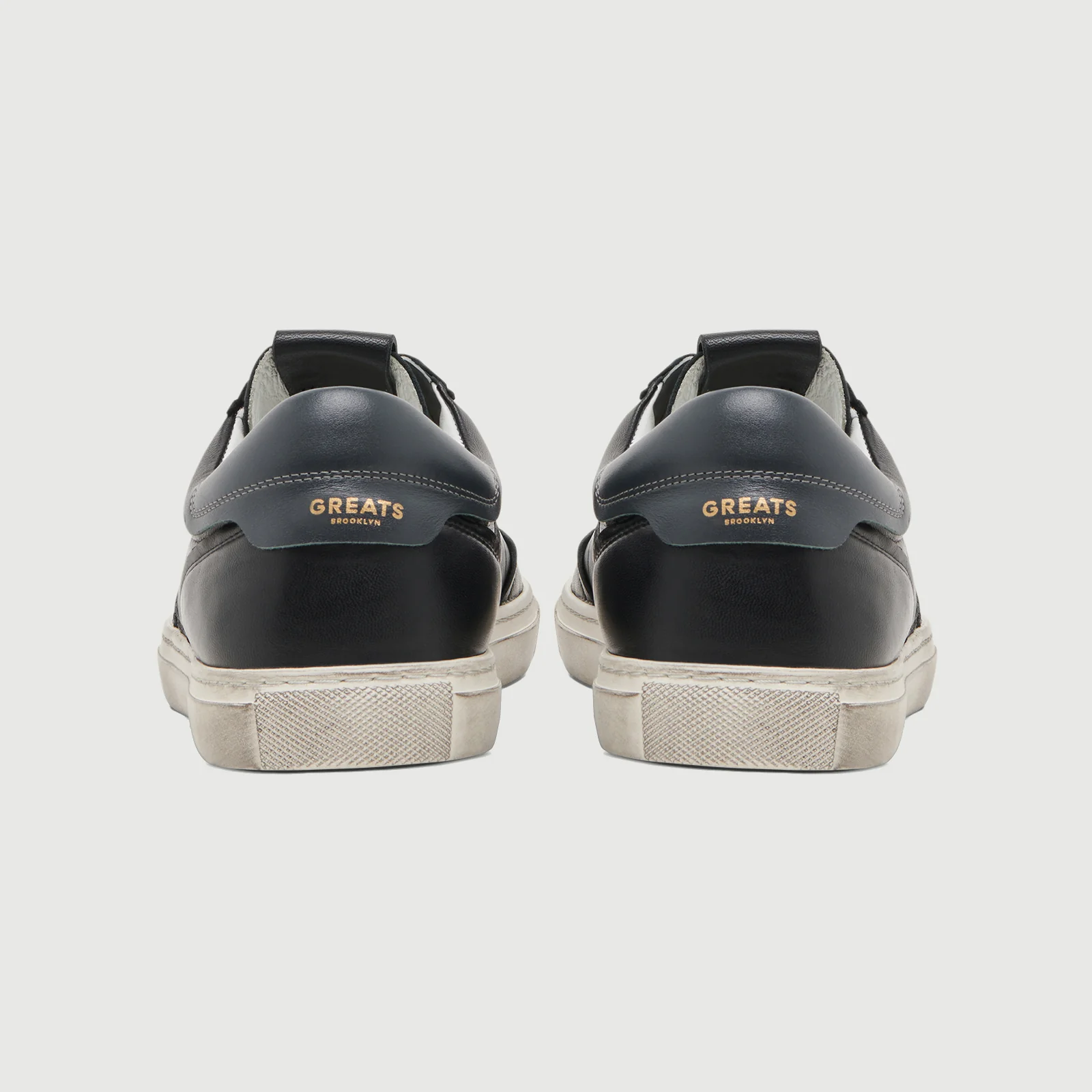 The Charlie Distressed - Black Grey