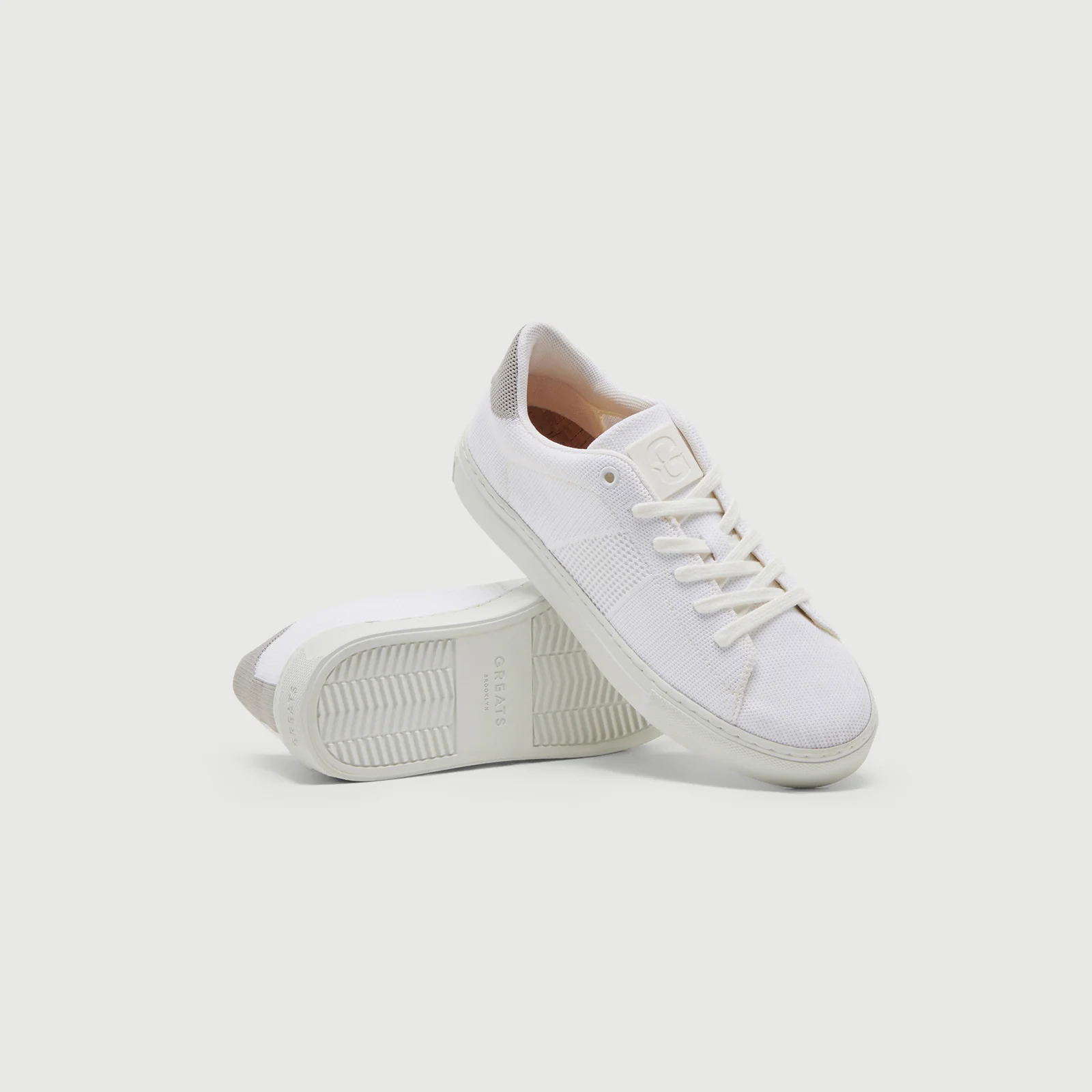 The Royale Knit 2.0 - White Grey